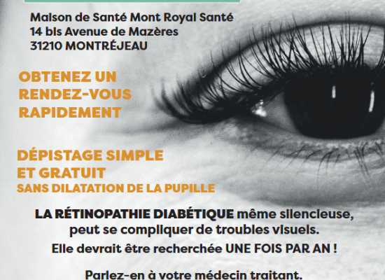 Rétinographie du diabétique 2026