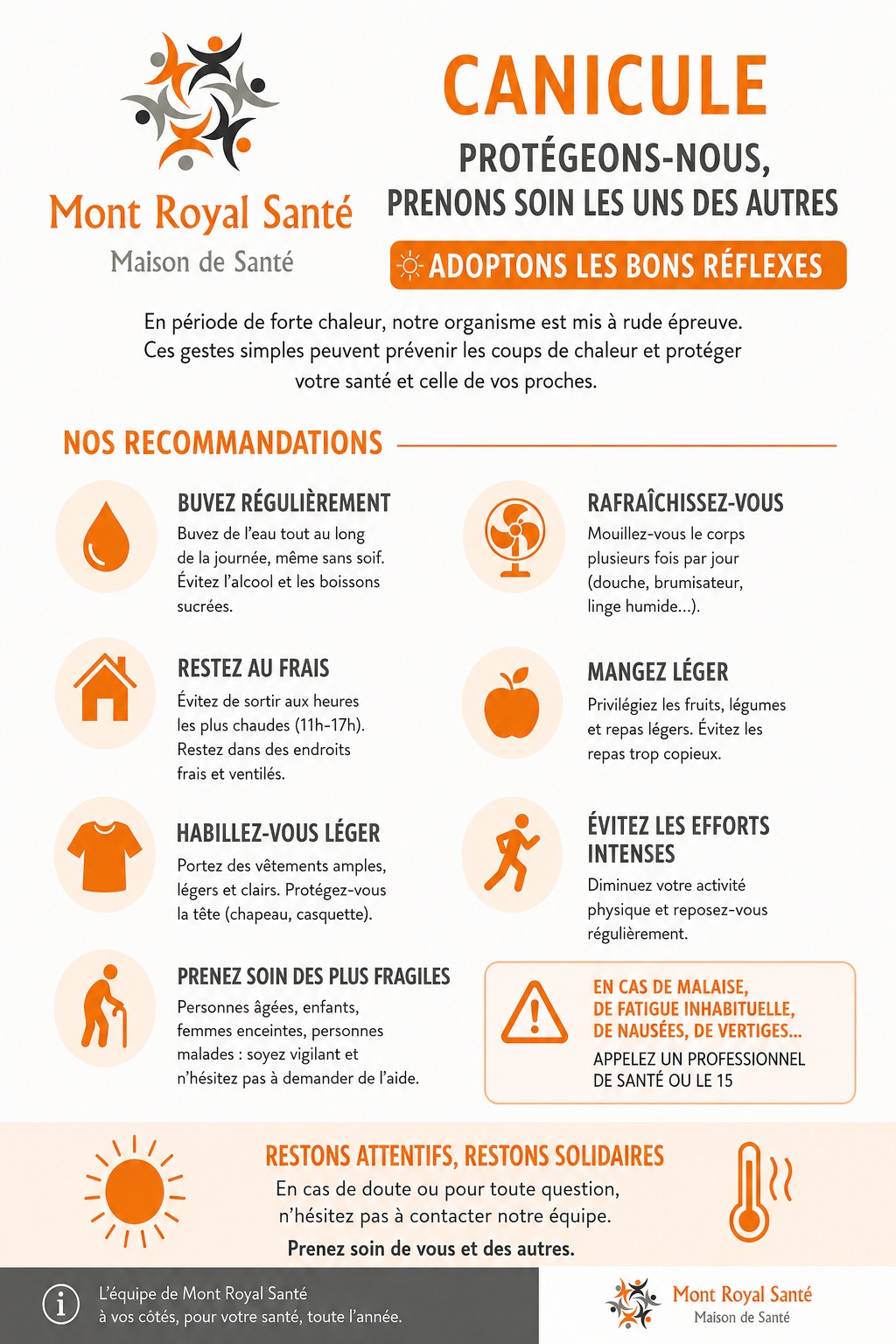 Réflexes canicule